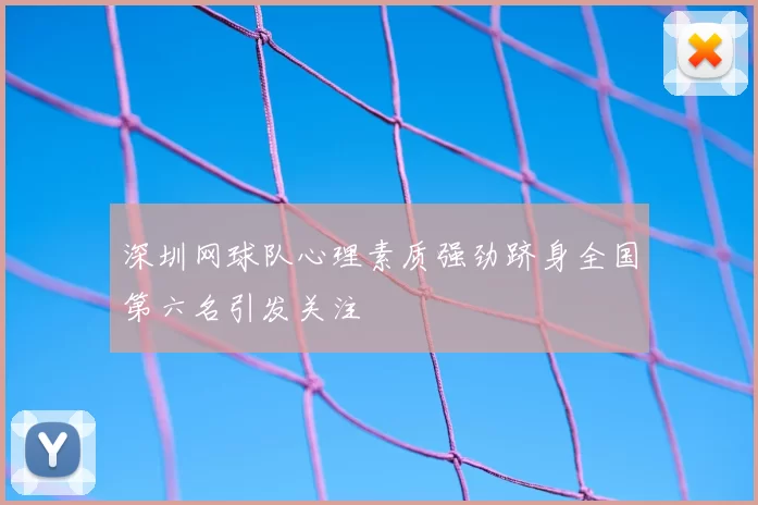 深圳网球队心理素质强劲跻身全国第六名引发关注