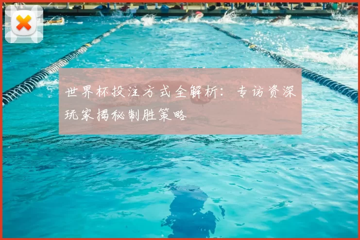 世界杯投注方式全解析：专访资深玩家揭秘制胜策略