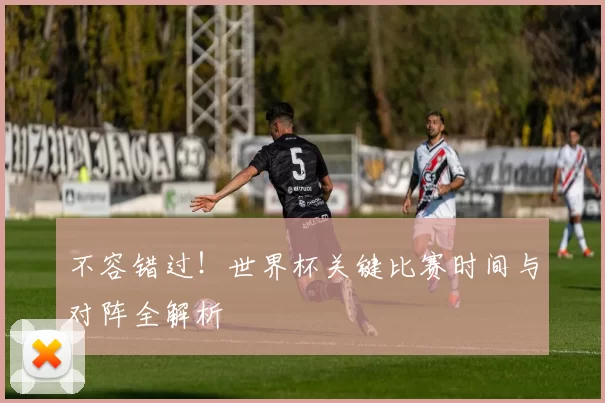 不容错过!世界杯关键比赛时间与对阵全解析