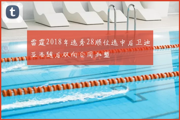 雷霆2018年选秀28顺位选中后卫迪亚洛随后双向合同加盟